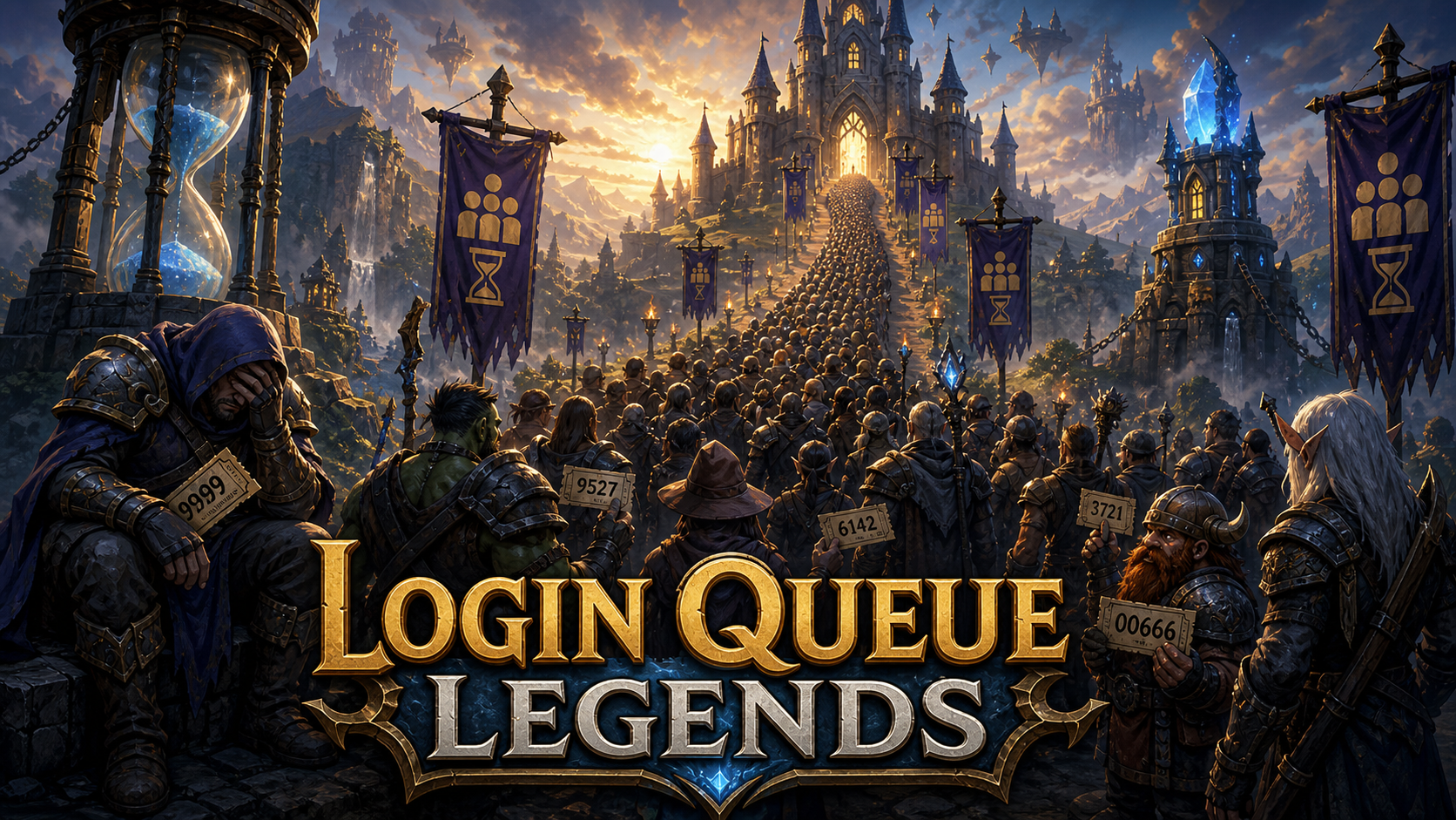 Login Queue Legends cover